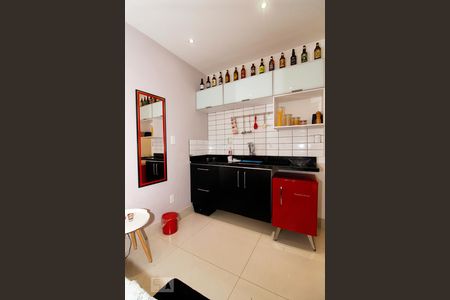 Cozinha. de kitnet/studio à venda com 1 quarto, 22m² em Botafogo, Rio de Janeiro