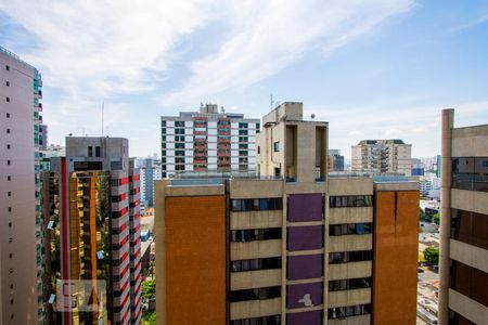 Vista da sala de estar de apartamento para alugar com 3 quartos, 260m² em Jardim, Santo André