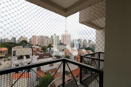 Sacada da Sala de apartamento à venda com 2 quartos, 54m² em Vila Guiomar, Santo André