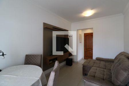 Sala de apartamento à venda com 2 quartos, 54m² em Vila Guiomar, Santo André