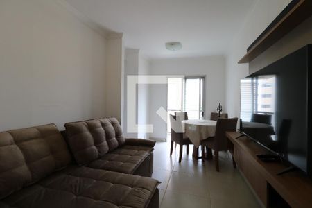 Sala de apartamento à venda com 2 quartos, 54m² em Vila Guiomar, Santo André