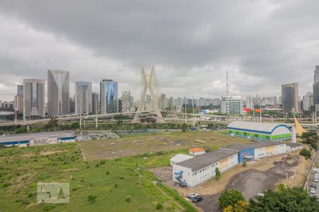 Vista do quarto de apartamento para alugar com 1 quarto, 55m² em Real Parque, São Paulo