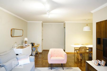 Sala de apartamento para alugar com 3 quartos, 140m² em Perdizes, São Paulo