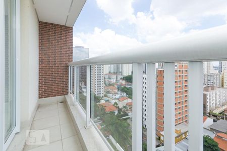 Varanda de apartamento à venda com 1 quarto, 46m² em Pinheiros, São Paulo