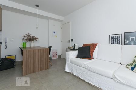 Sala de apartamento à venda com 1 quarto, 46m² em Pinheiros, São Paulo