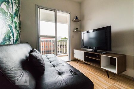 Sala Tv de apartamento para alugar com 1 quarto, 41m² em Barra Funda, São Paulo