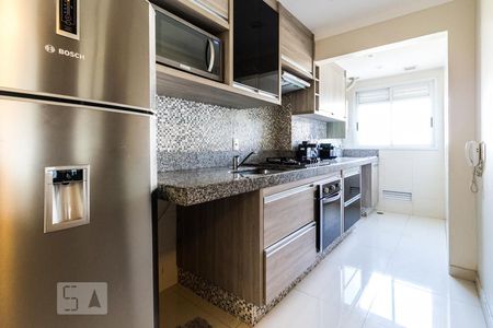 Cozinha de apartamento à venda com 2 quartos, 57m² em Barra Funda, São Paulo