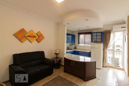 Sala de apartamento à venda com 1 quarto, 46m² em Vila Olímpia, São Paulo