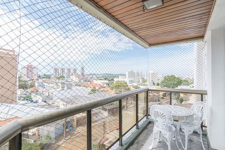 Varanda da Sala de apartamento para alugar com 3 quartos, 140m² em Vila Pinheirinho, Santo André