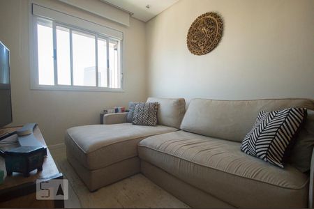 Sala de apartamento para alugar com 1 quarto, 84m² em Jardim Caravelas, São Paulo