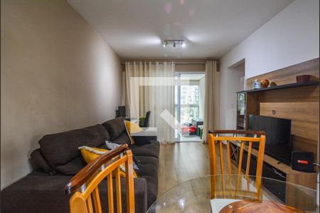 Sala de apartamento à venda com 2 quartos, 78m² em Campestre, Santo André