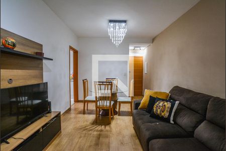 Sala de apartamento para alugar com 2 quartos, 78m² em Campestre, Santo André