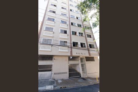 Fachada do prédio de apartamento para alugar com 1 quarto, 55m² em Botafogo, Campinas