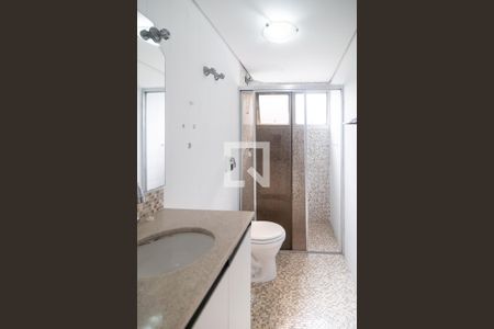 Banheiro Social de apartamento à venda com 2 quartos, 74m² em Brooklin Paulista, São Paulo