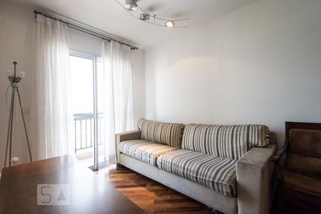 Sala de apartamento à venda com 2 quartos, 70m² em Vila Valparaíso, Santo André