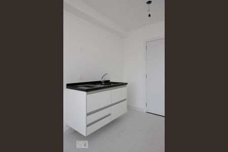 Sala / Cozinha de apartamento para alugar com 1 quarto, 35m² em Campos Elíseos, São Paulo