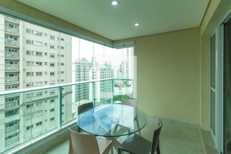 Varanda de apartamento para alugar com 1 quarto, 40m² em Paraíso, São Paulo