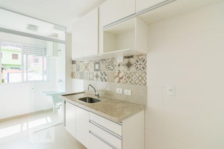 Cozinha de apartamento para alugar com 2 quartos, 55m² em Vila Humaitá, Santo André