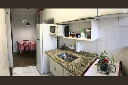 Cozinha de apartamento à venda com 1 quarto, 37m² em Rudge Ramos, São Bernardo do Campo