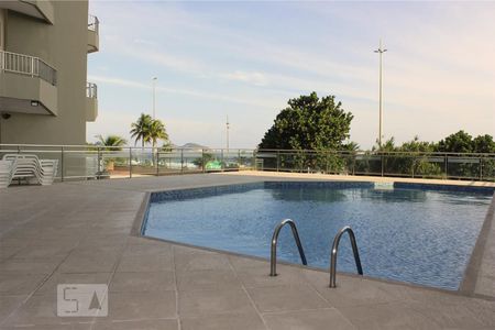 Área comum - Piscina de apartamento para alugar com 1 quarto, 50m² em Barra da Tijuca, Rio de Janeiro