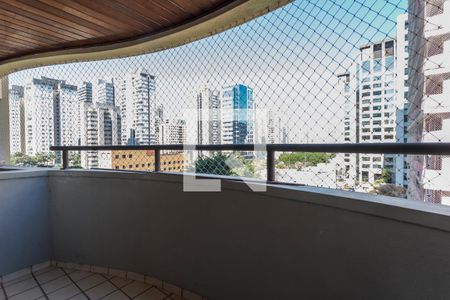 Varanda de apartamento à venda com 1 quarto, 41m² em Indianópolis, São Paulo