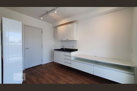 Cozinha de kitnet/studio à venda com 1 quarto, 33m² em Barra Funda, São Paulo