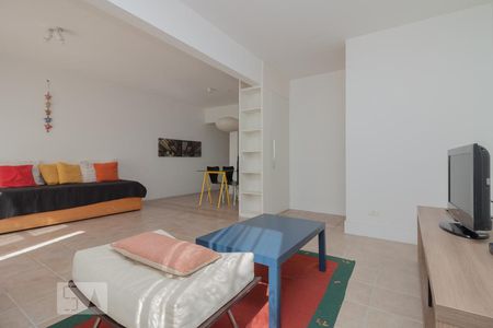 Sala de apartamento à venda com 1 quarto, 78m² em Vila Suzana, São Paulo