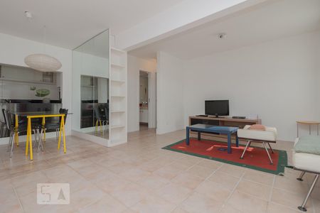 Sala de apartamento à venda com 1 quarto, 78m² em Vila Suzana, São Paulo