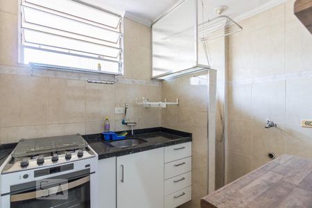 Cozinha de apartamento para alugar com 1 quarto, 38m² em Bela Vista, São Paulo