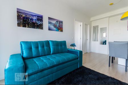 Sala de apartamento para alugar com 1 quarto, 50m² em Empresarial 18 do Forte, Barueri