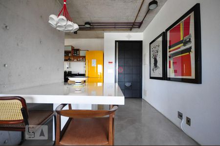 Mesa de jantar de apartamento à venda com 1 quarto, 71m² em Jardim Fonte do Morumbi, São Paulo