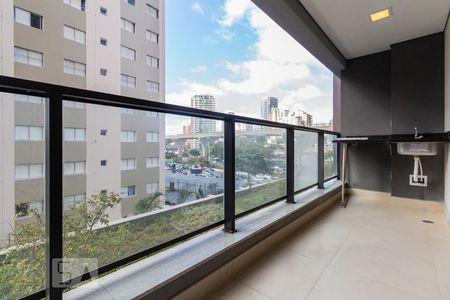 Sacada de kitnet/studio para alugar com 1 quarto, 37m² em Campo Belo, São Paulo