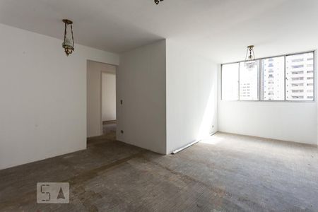 Sala de apartamento para alugar com 2 quartos, 85m² em Indianópolis, São Paulo