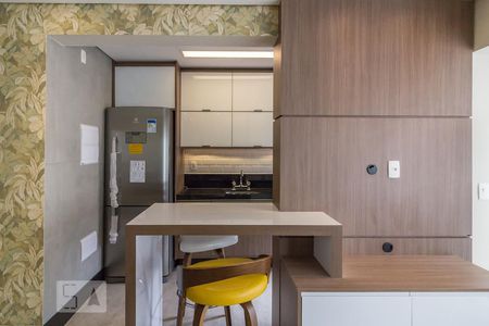 Cozinha de apartamento para alugar com 1 quarto, 55m² em Consolação, São Paulo