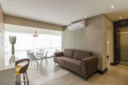 Sala de apartamento para alugar com 1 quarto, 55m² em Consolação, São Paulo