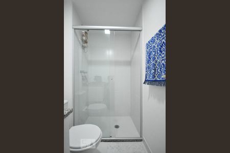 Detalhe do banheiro de apartamento à venda com 2 quartos, 58m² em Vila Polopoli, São Paulo