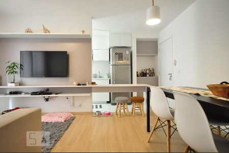 Sala de apartamento à venda com 2 quartos, 58m² em Vila Polopoli, São Paulo