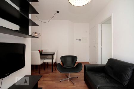 Sala de apartamento para alugar com 2 quartos, 46m² em Bela Vista, São Paulo