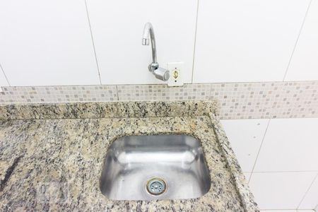 Cozinha de apartamento para alugar com 1 quarto, 37m² em Vila Guaca, São Paulo