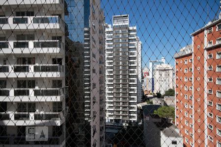 Vista do Quarto de apartamento para alugar com 1 quarto, 45m² em Consolação, São Paulo