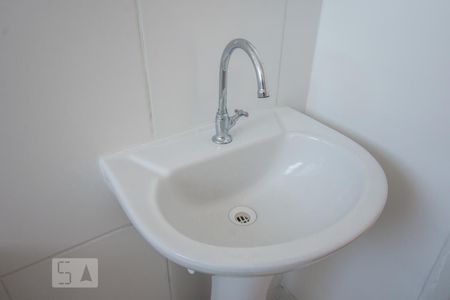 banheiro de apartamento à venda com 2 quartos, 50m² em Vila Homero Thon, Santo André