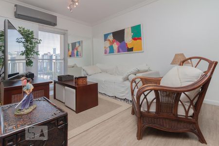 Sala de apartamento à venda com 1 quarto, 70m² em Vila Olímpia, São Paulo