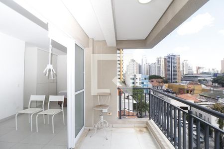 Varanda da Sala de kitnet/studio para alugar com 1 quarto, 42m² em Santana, São Paulo