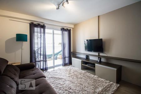 Sala de apartamento à venda com 2 quartos, 74m² em Alto de Pinheiros, São Paulo