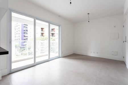 Sala de apartamento para alugar com 1 quarto, 50m² em Jardim Europa, São Paulo