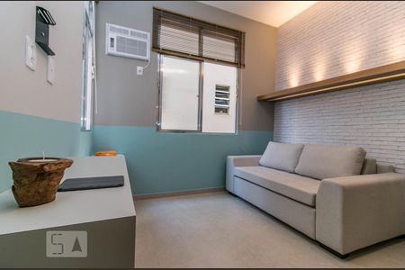 Sala/Quarto de kitnet/studio para alugar com 1 quarto, 24m² em Botafogo, Rio de Janeiro