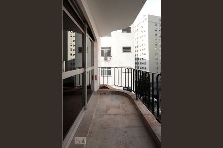Varanda de apartamento à venda com 3 quartos, 202m² em Santa Cecília, São Paulo