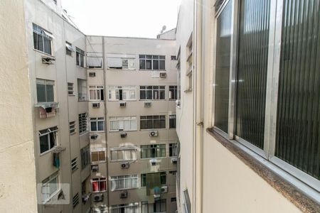 Vista externa da suíte de apartamento à venda com 3 quartos, 160m² em Flamengo, Rio de Janeiro