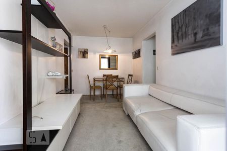 Sala de apartamento para alugar com 1 quarto, 46m² em Indianópolis, São Paulo