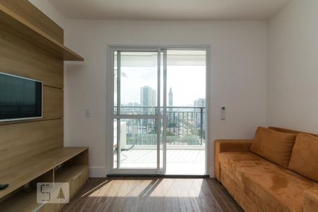 Janela da sala de apartamento para alugar com 1 quarto, 49m² em Ipiranga, São Paulo